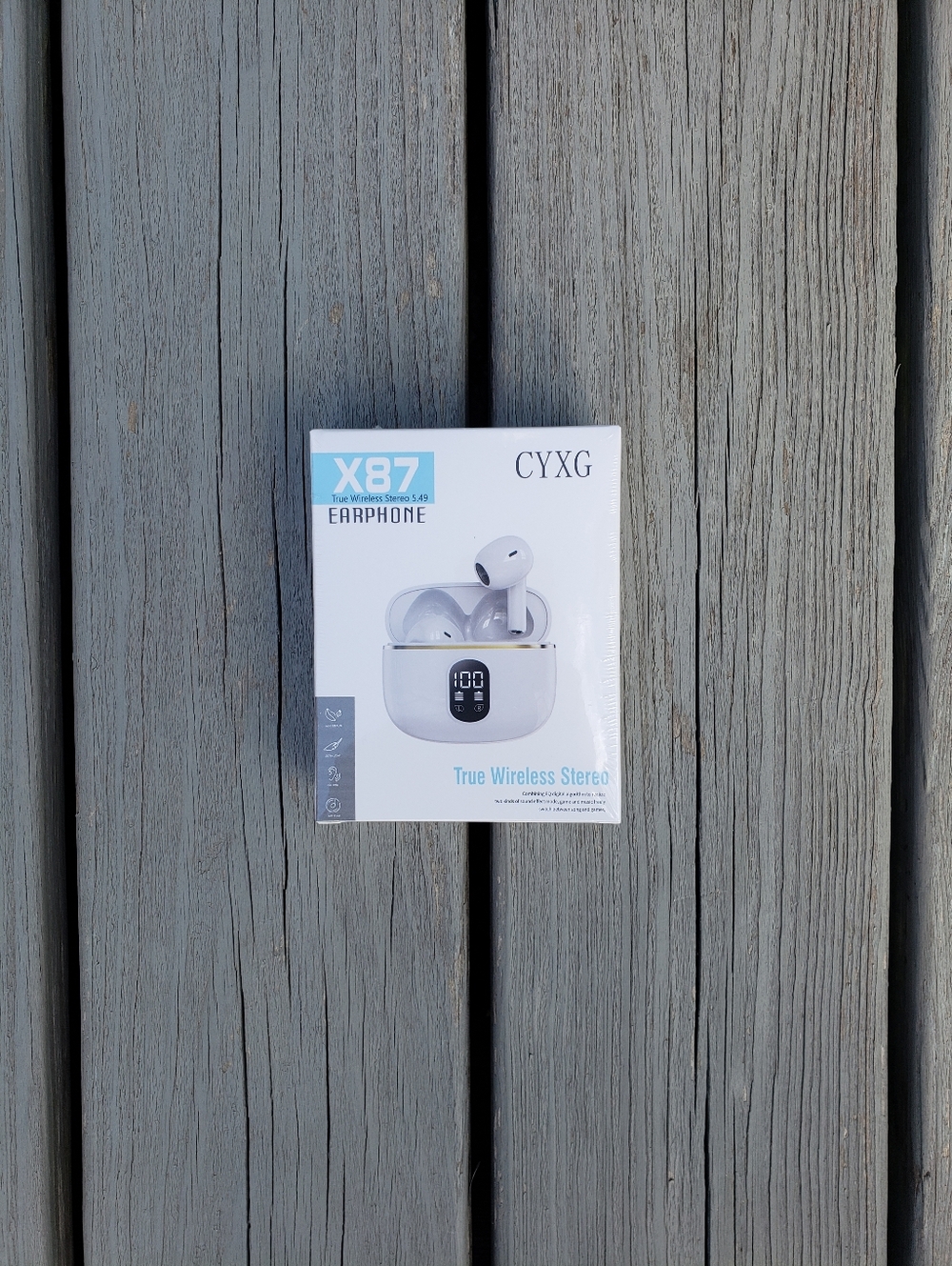 CYXG X87 True Wireless Bluetooth 5.49 Earbuds - Random Color